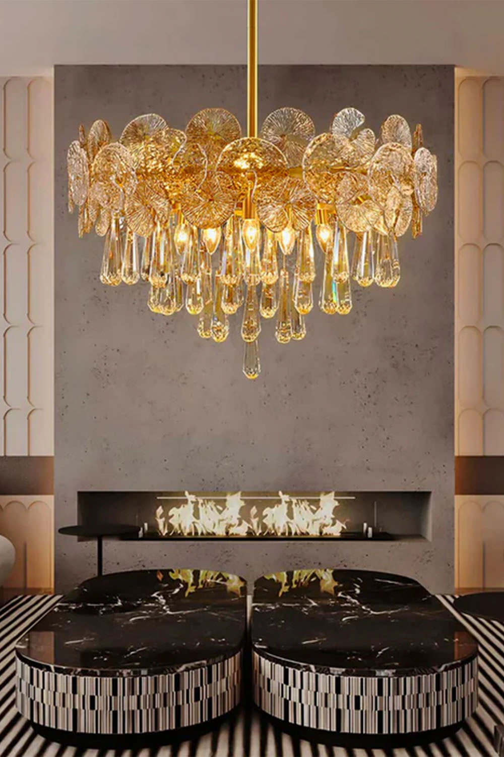 Postmodern Light Luxury Crystal Chandelier - view 5 | morylighting