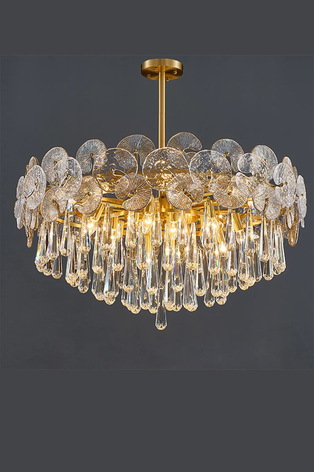 Postmodern Light Luxury Crystal Chandelier - view 9 | morylighting