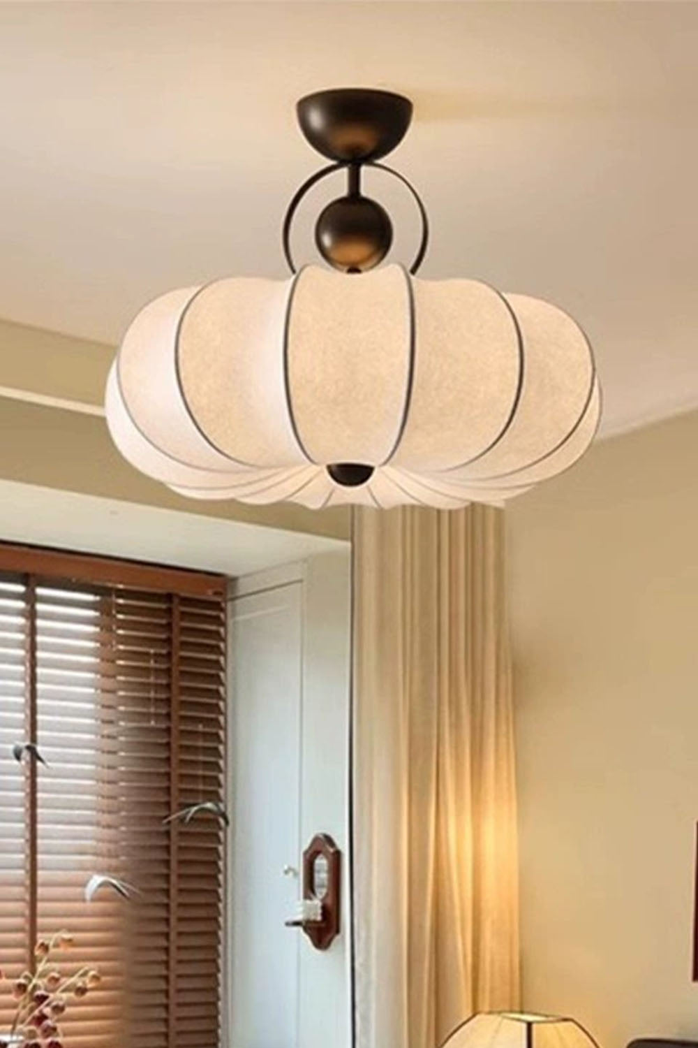 Pumpkin Silk Ceiling Lamp - view 21 | morylighting