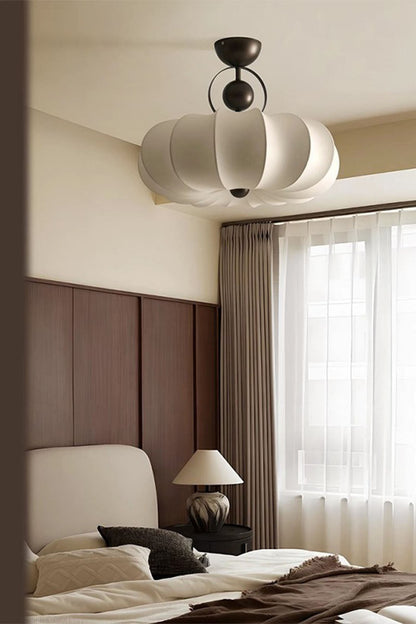 Pumpkin Silk Ceiling Lamp - view 9 | morylighting