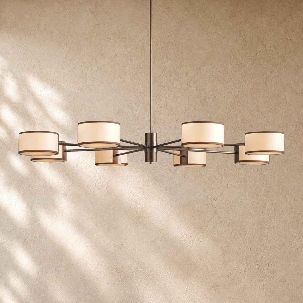 Daphna  Fabric Round Chandelier