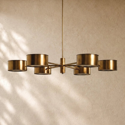 Daphna Metal Round Chandelier
