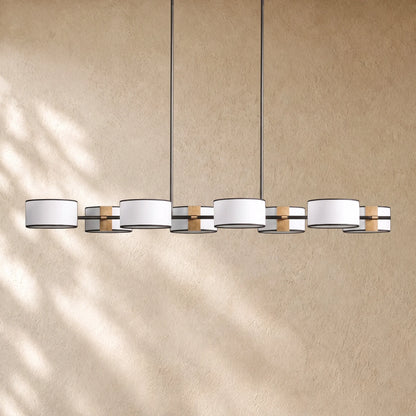 Daphna  Fabric Linear Chandelier
