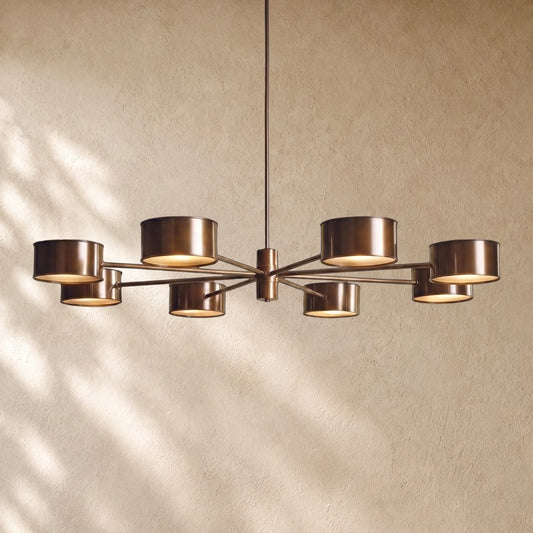 Daphna Metal Round Chandelier