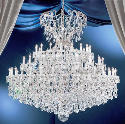 Morylighting Grand European Crystal Branch Chandelier - Background Shot