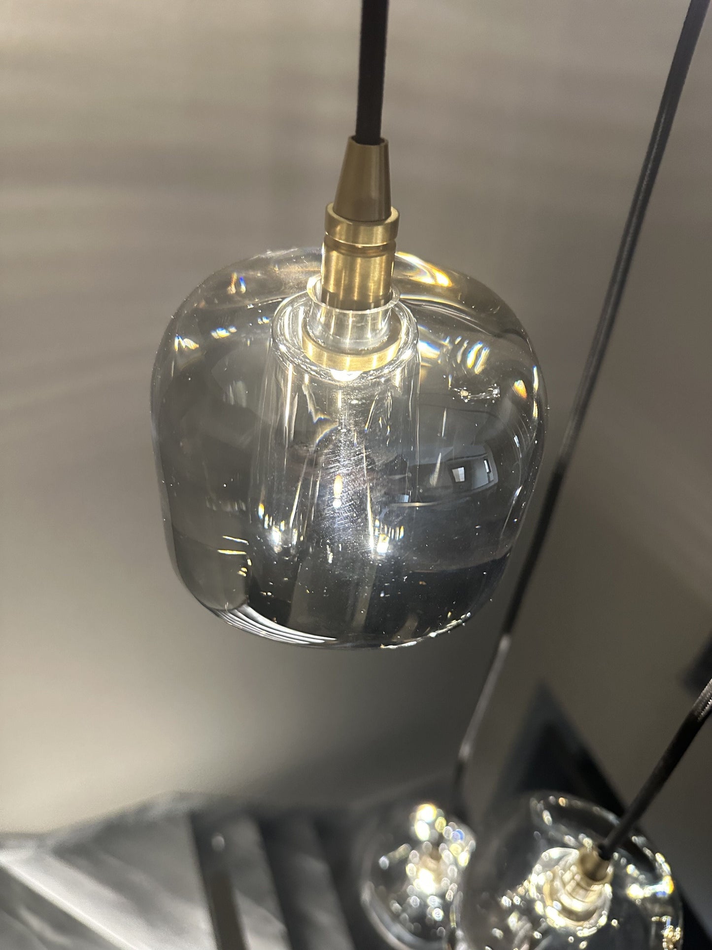 Morylighting Grand Cascade Glass Orb Chandelier - Background Shot