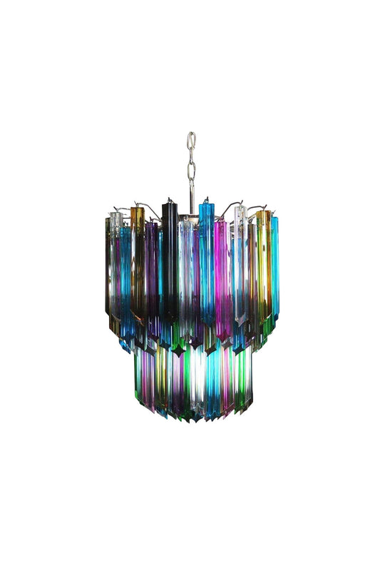Quadridri Multicolor Prism Chandelier | morylighting