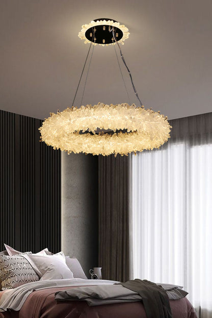 Quartz Crystal Chandelier - morylighting