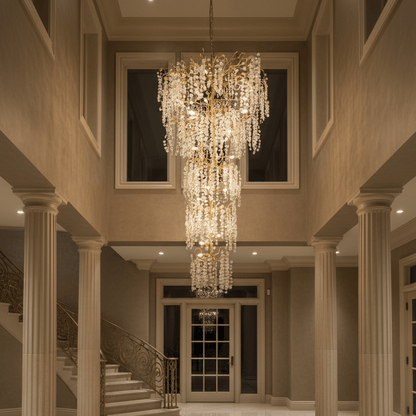 Ferja Quatre Branching Penny Foyer Chandelier