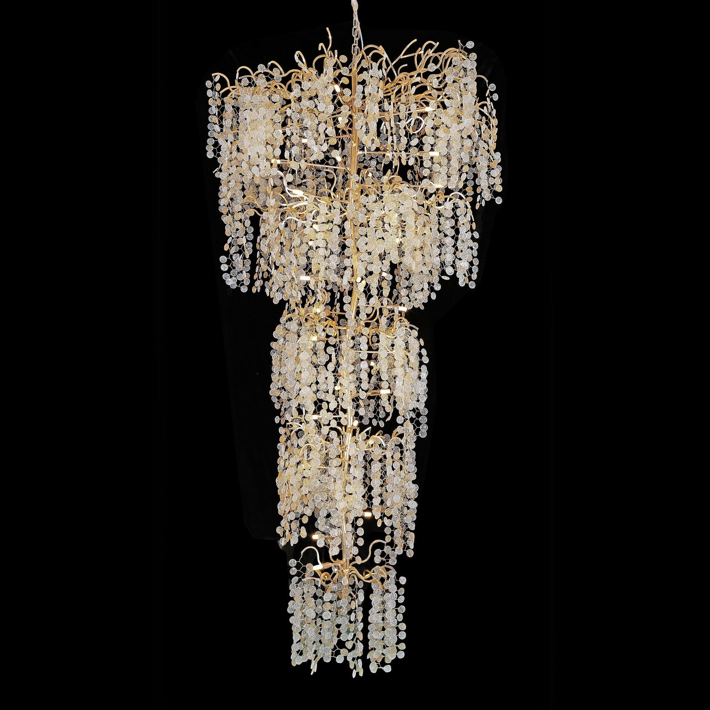 Ferja Quatre Branching Penny Foyer Chandelier