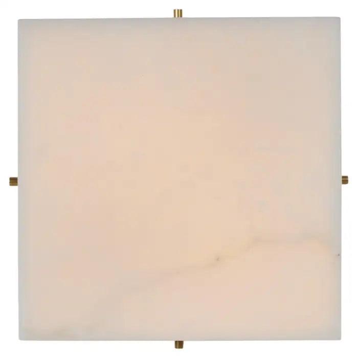 Large 'Titan 4' Alabaster Wall or Ceiling Lamp Flush Mount