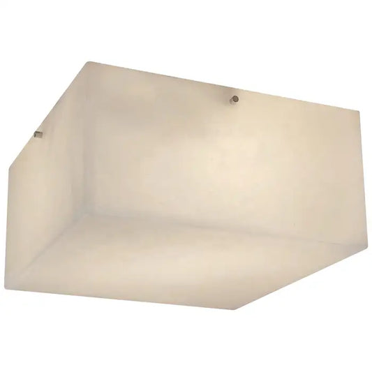 Large 'Titan 4' Alabaster Wall or Ceiling Lamp Flush Mount