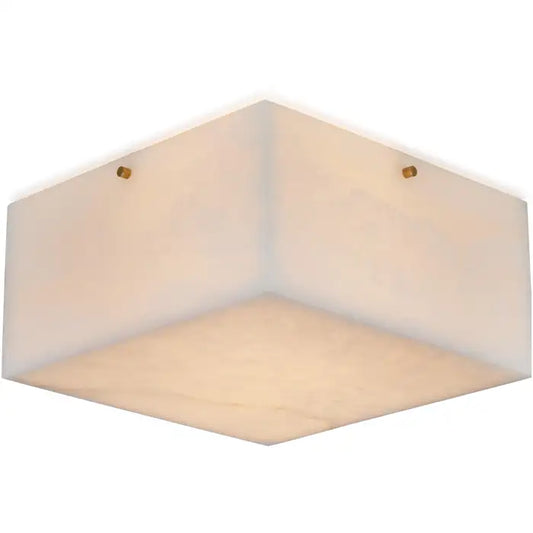 Large 'Titan 4' Alabaster Wall or Ceiling Lamp Flush Mount