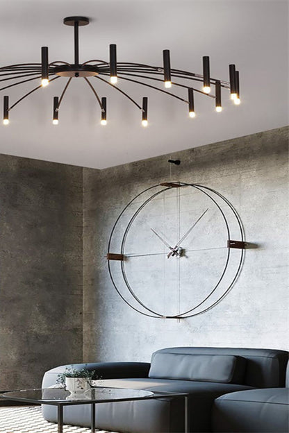 Radial Modern Chandelier - view 13 | morylighting