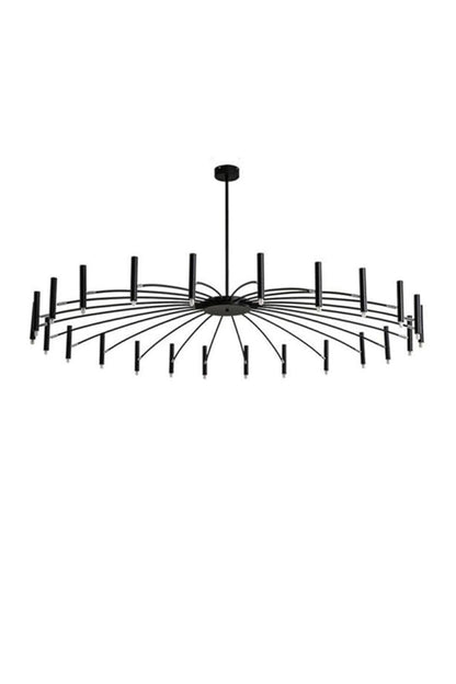 Radial Modern Chandelier - view 32 | morylighting