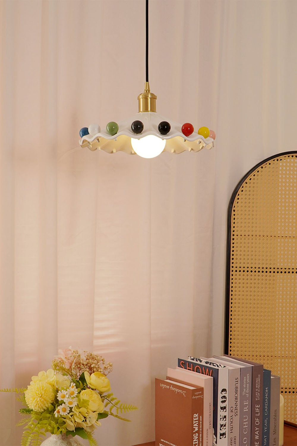 Dopamine Rainbow Wave Pendant Light - view 11 | morylighting