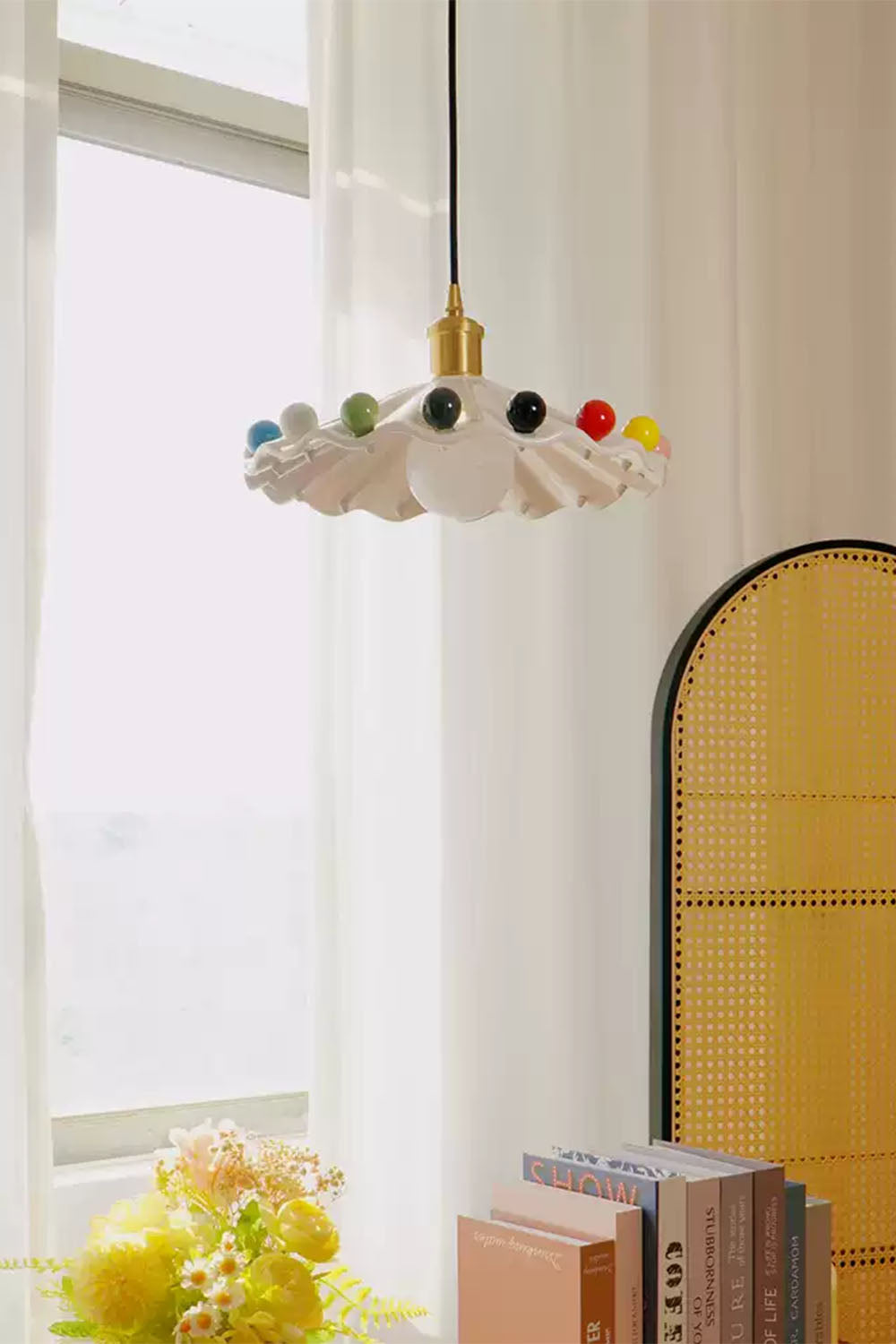 Dopamine Rainbow Wave Pendant Light - view 8 | morylighting