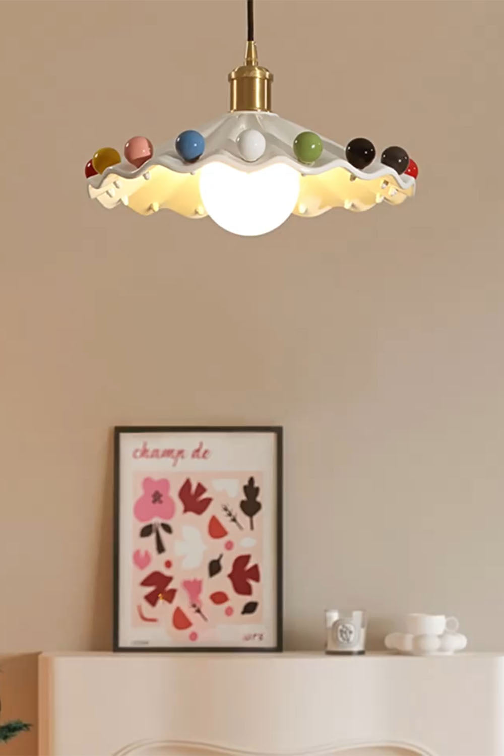 Dopamine Rainbow Wave Pendant Light - view 10 | morylighting