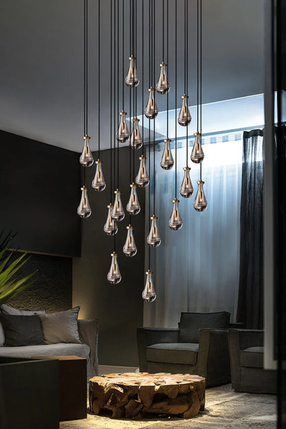Raindrop Linear Chandelier - view 14 | morylighting