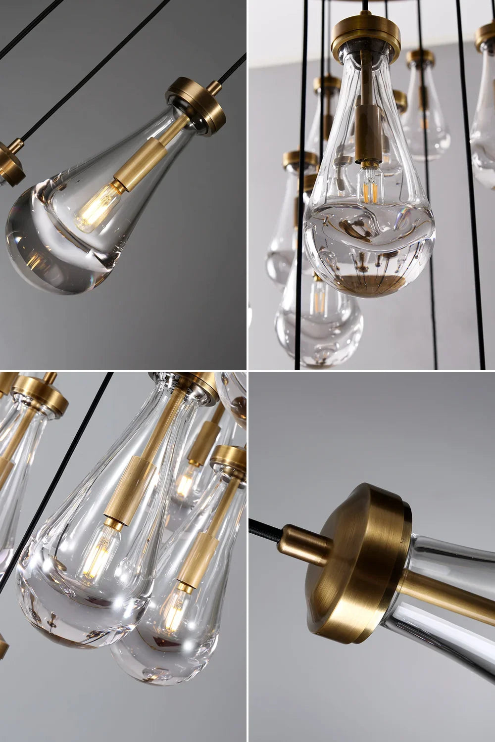 Raindrop Linear Chandelier - view 20 | morylighting