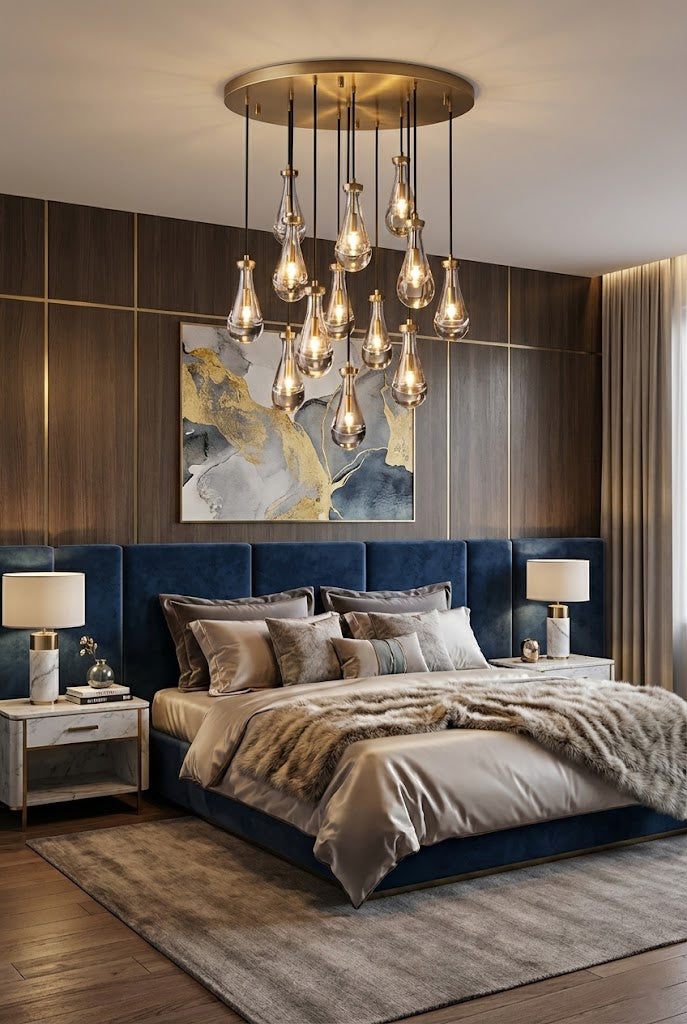 Raindrop Linear Chandelier - view 6 | morylighting