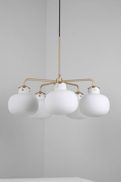 Raito Glass Globe Pendant Chandelier - view 24 | morylighting