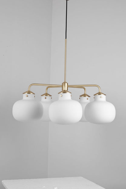 Raito Glass Globe Pendant Chandelier - view 27 | morylighting