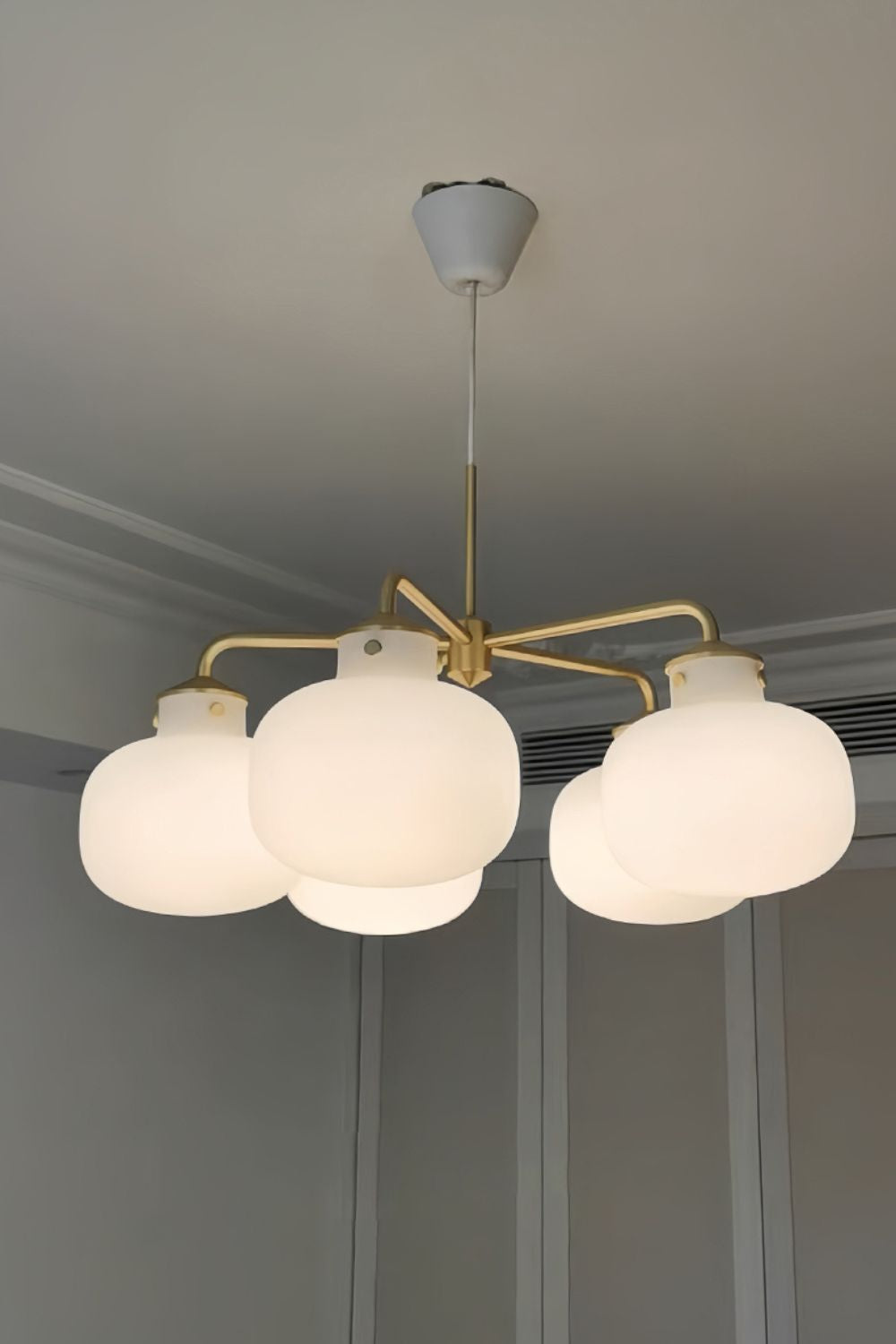 Raito Glass Globe Pendant Chandelier - view 11 | morylighting