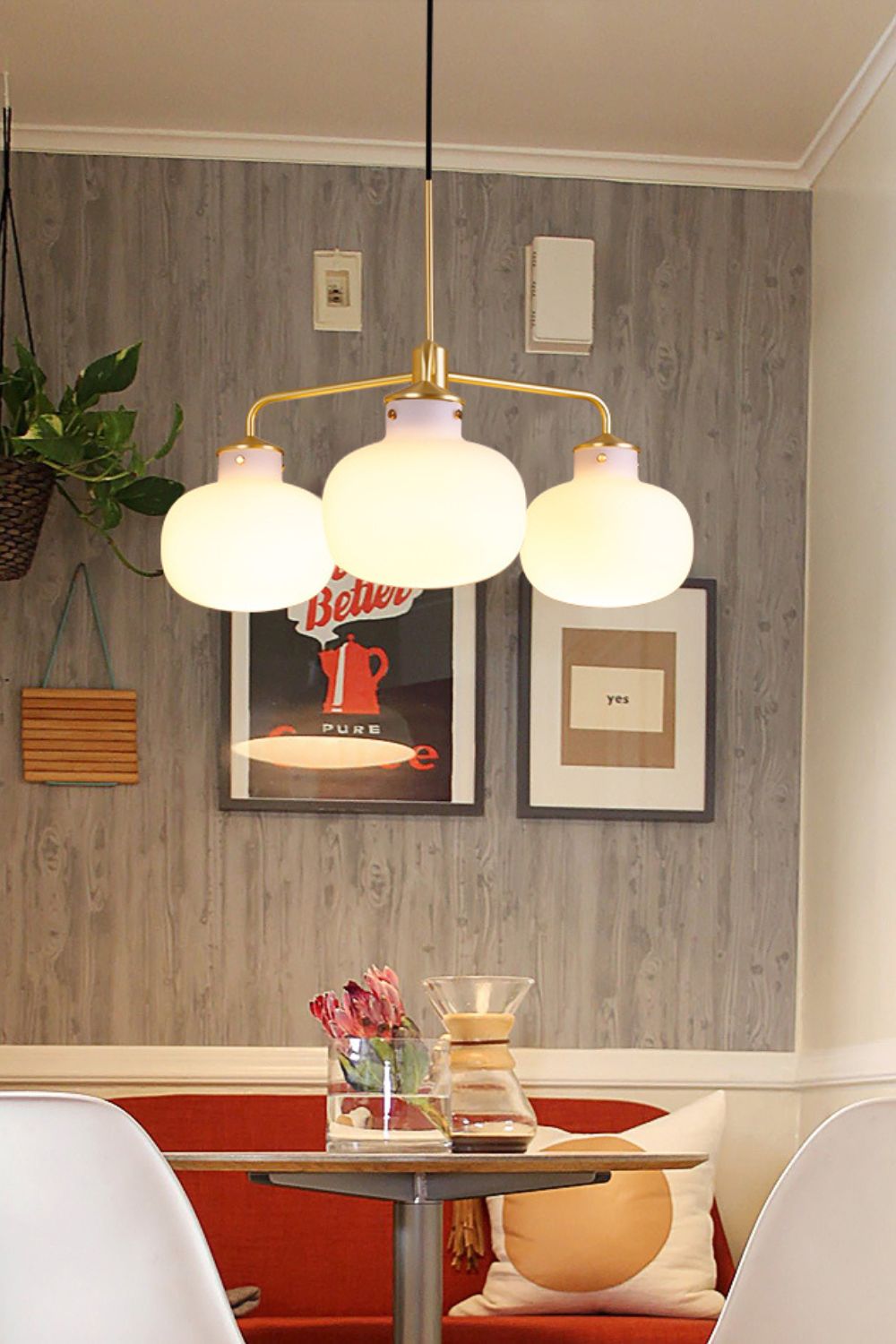 Raito Glass Globe Pendant Chandelier - view 14 | morylighting