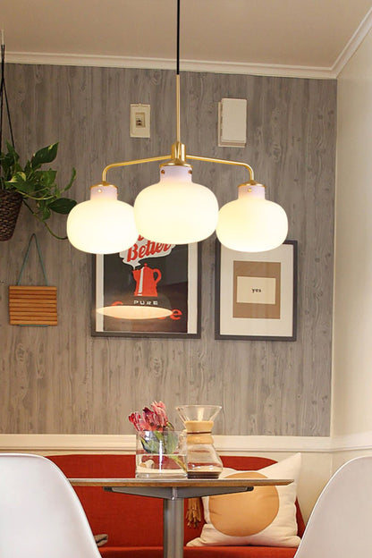 Raito Glass Globe Pendant Chandelier - view 14 | morylighting