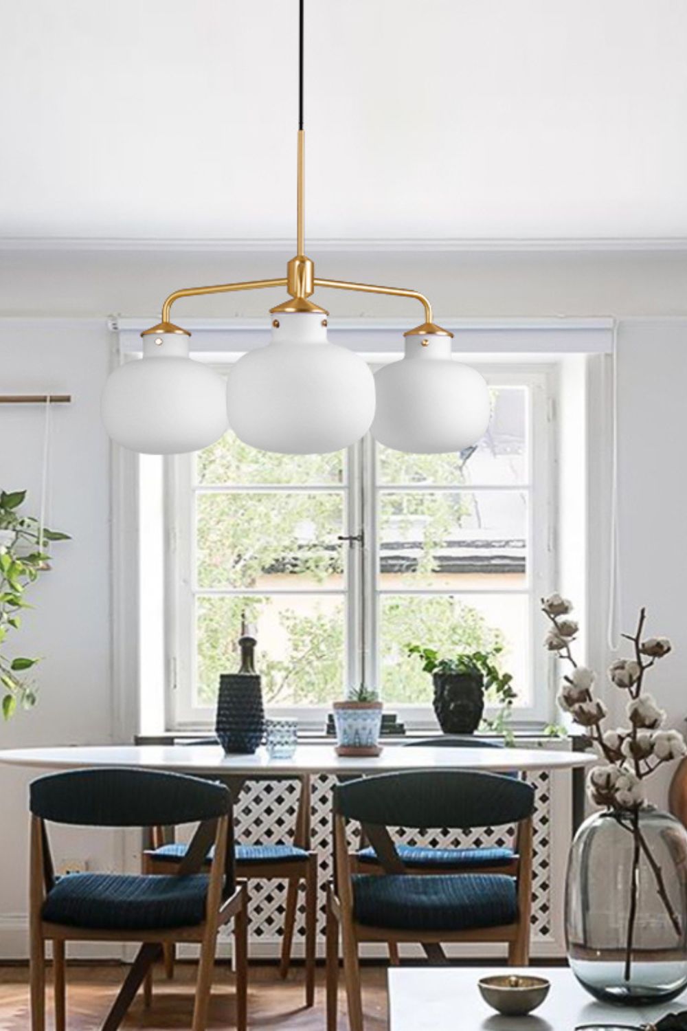 Raito Glass Globe Pendant Chandelier - view 12 | morylighting