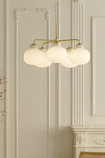 Raito Glass Globe Pendant Chandelier - view 19 | morylighting