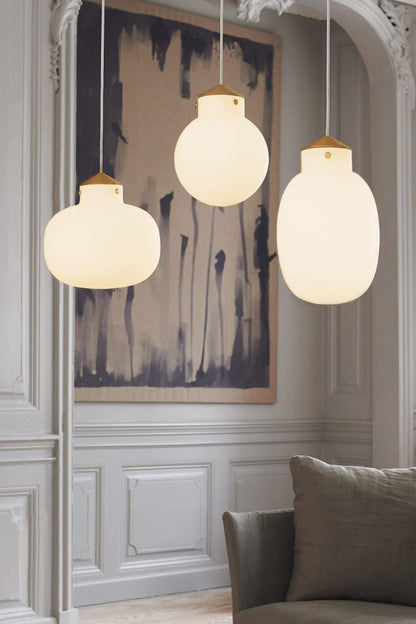 Raito Glass Globe Pendant Light - view 2 | morylighting