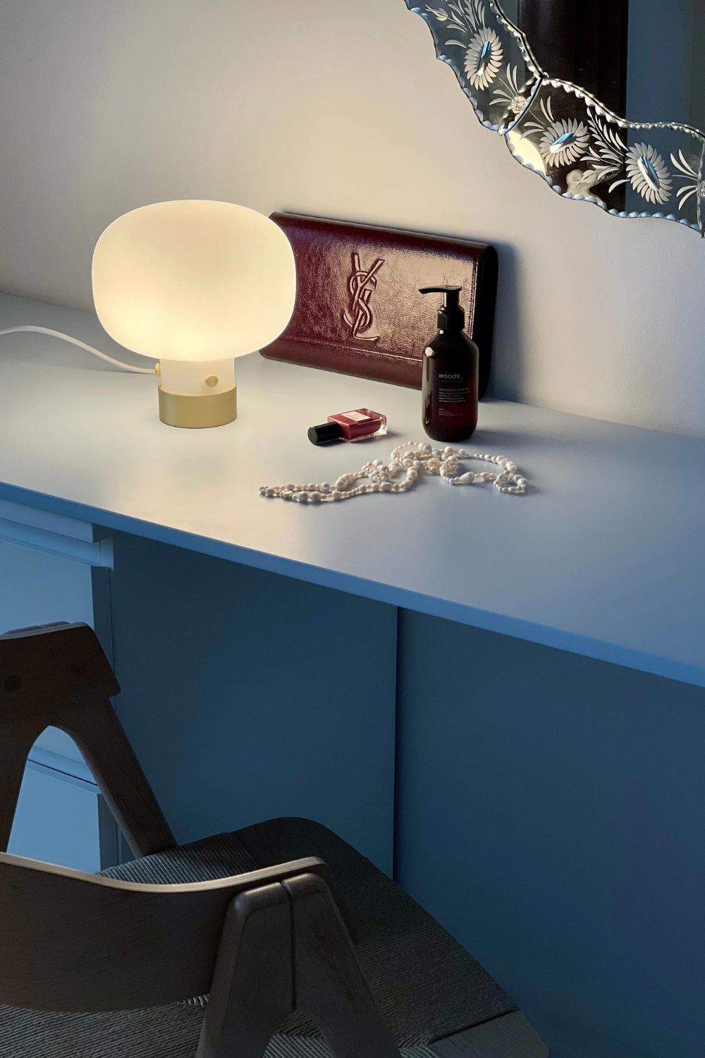 Raito Glass Globe Table Lamp - view 5 | morylighting
