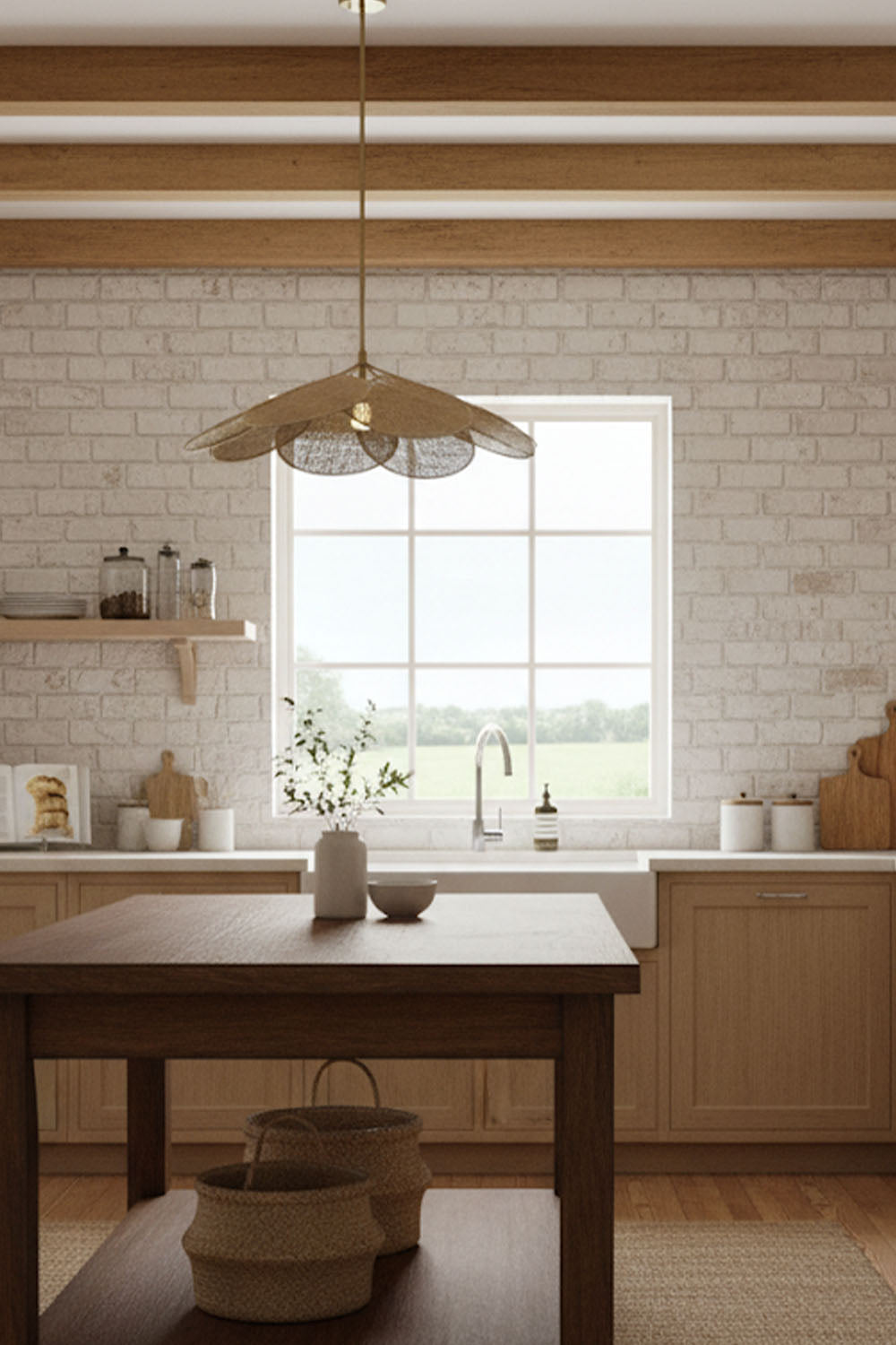 Rattan Pendant Lamp - view 8 | morylighting