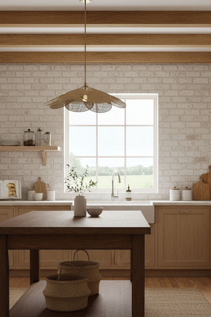 Rattan Pendant Lamp - view 8 | morylighting