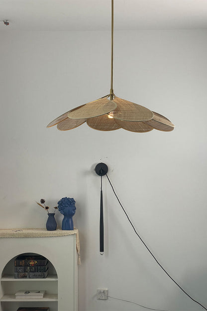 Rattan Pendant Lamp - view 3 | morylighting