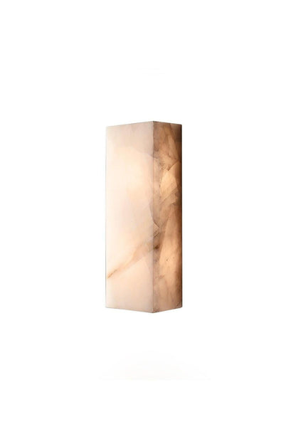 Rectangular Alabaster Wall Sconce | morylighting