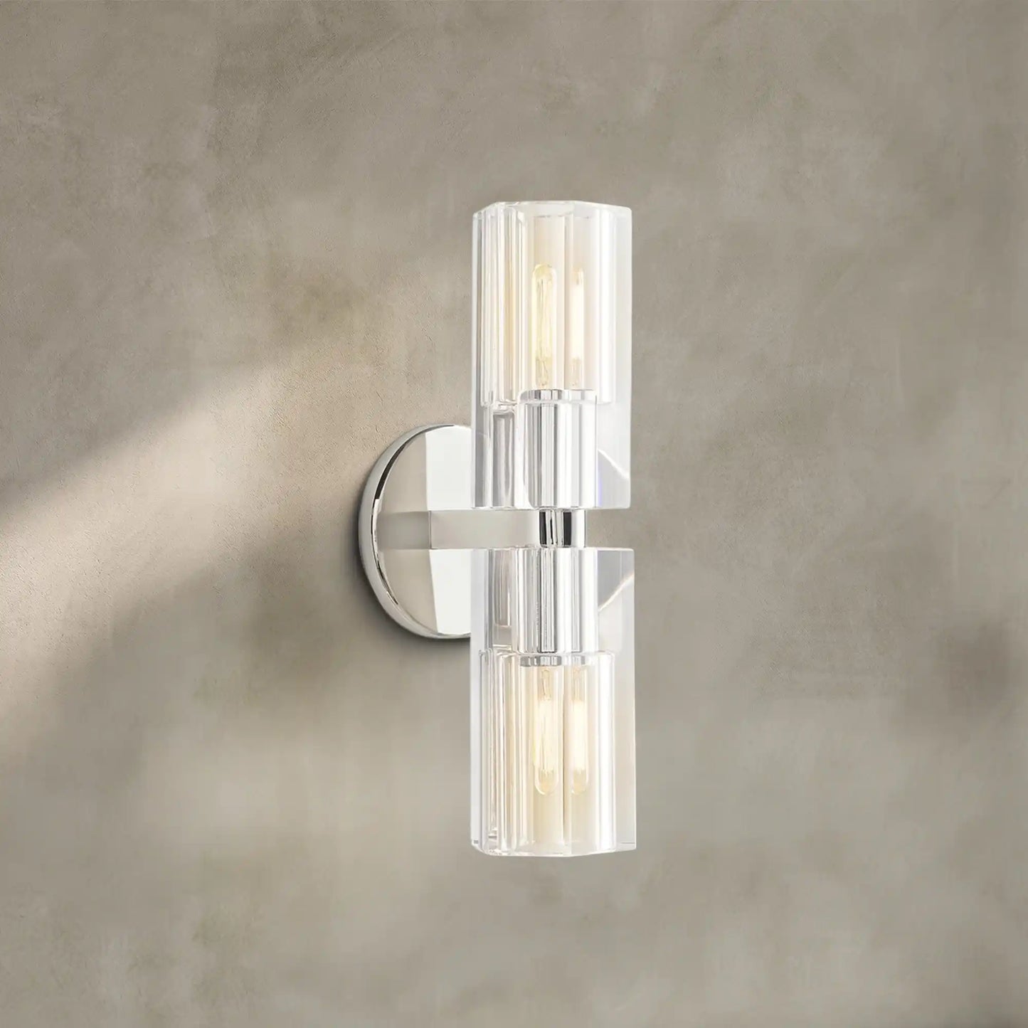 Reger Crystal 2 Lights Wall Sconce