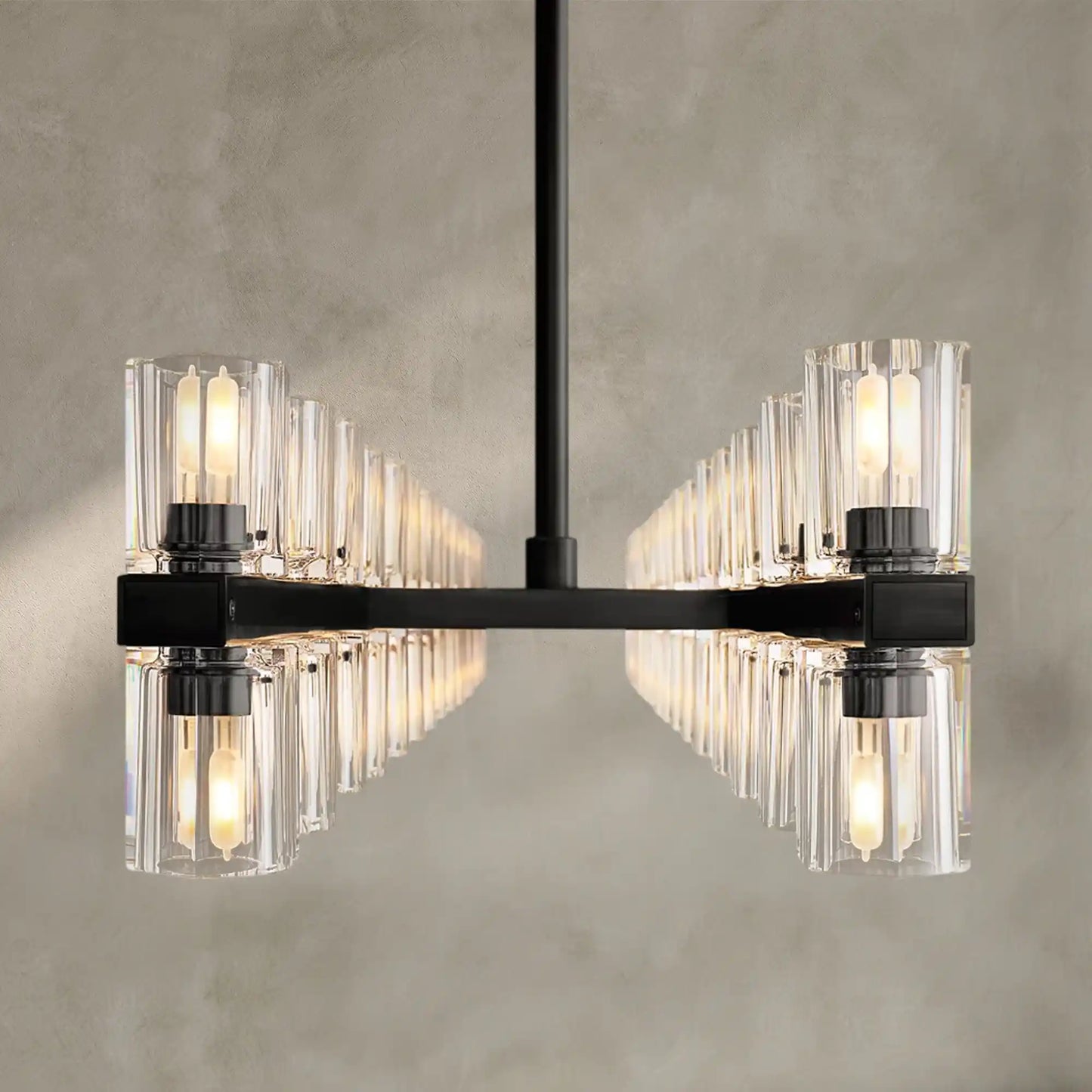 Reger Crystal Rectangular Chandelier 54'' 72"