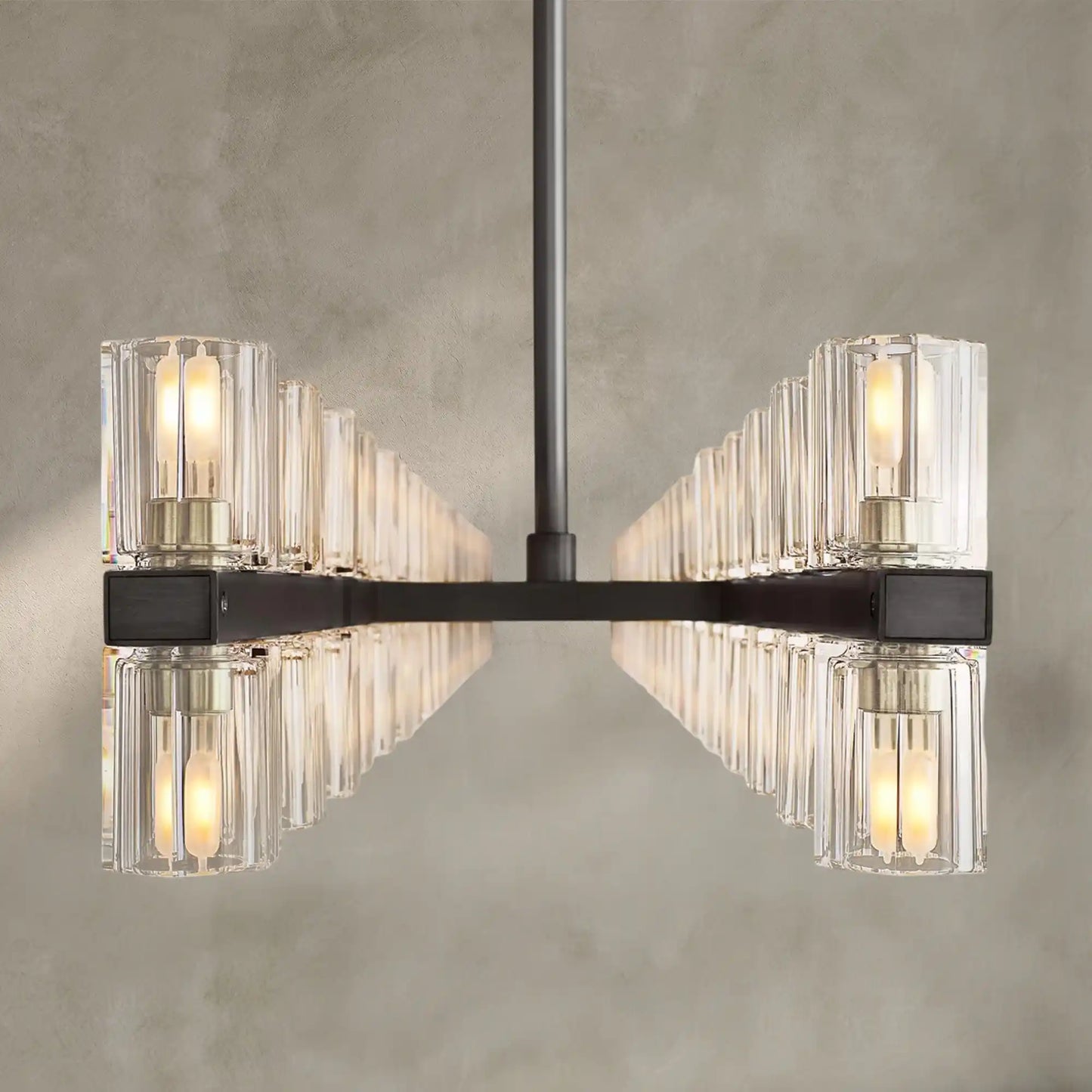Reger Crystal Rectangular Chandelier 54'' 72"