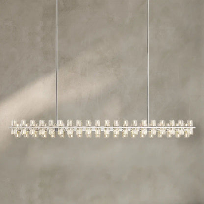 Reger Crystal Rectangular Chandelier 54'' 72"