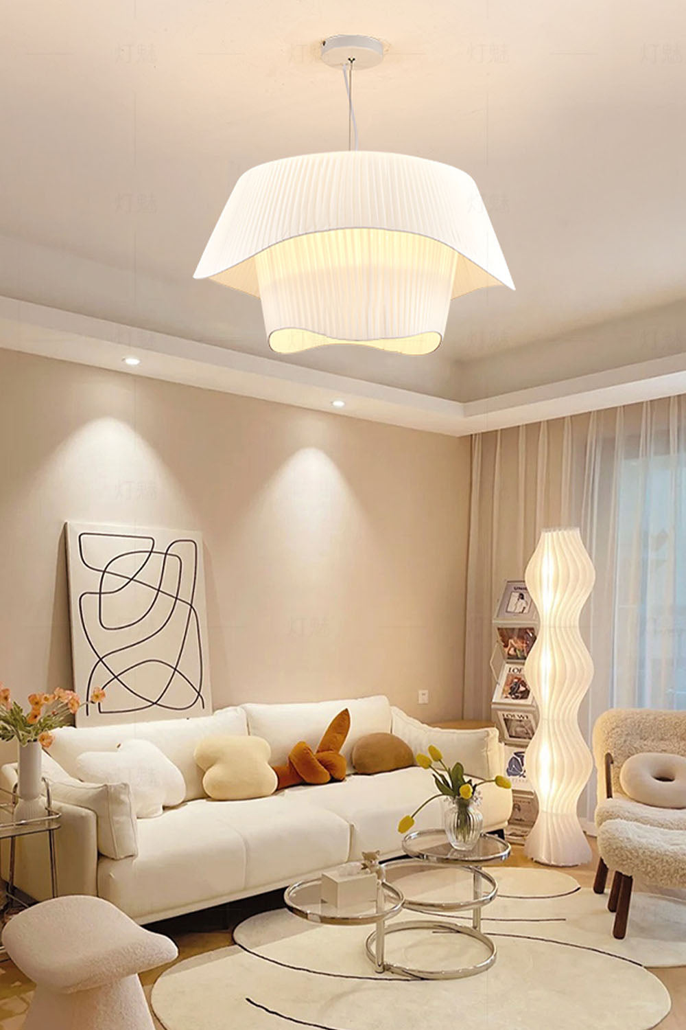 Renée Pendant Lamp - view 11 | morylighting