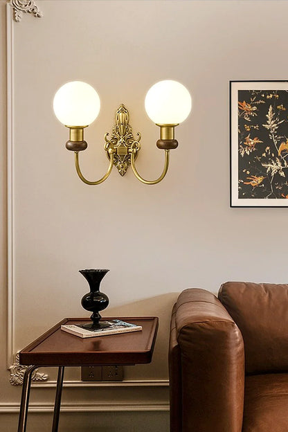 Retro Brass Wall Lamp - view 5 | morylighting