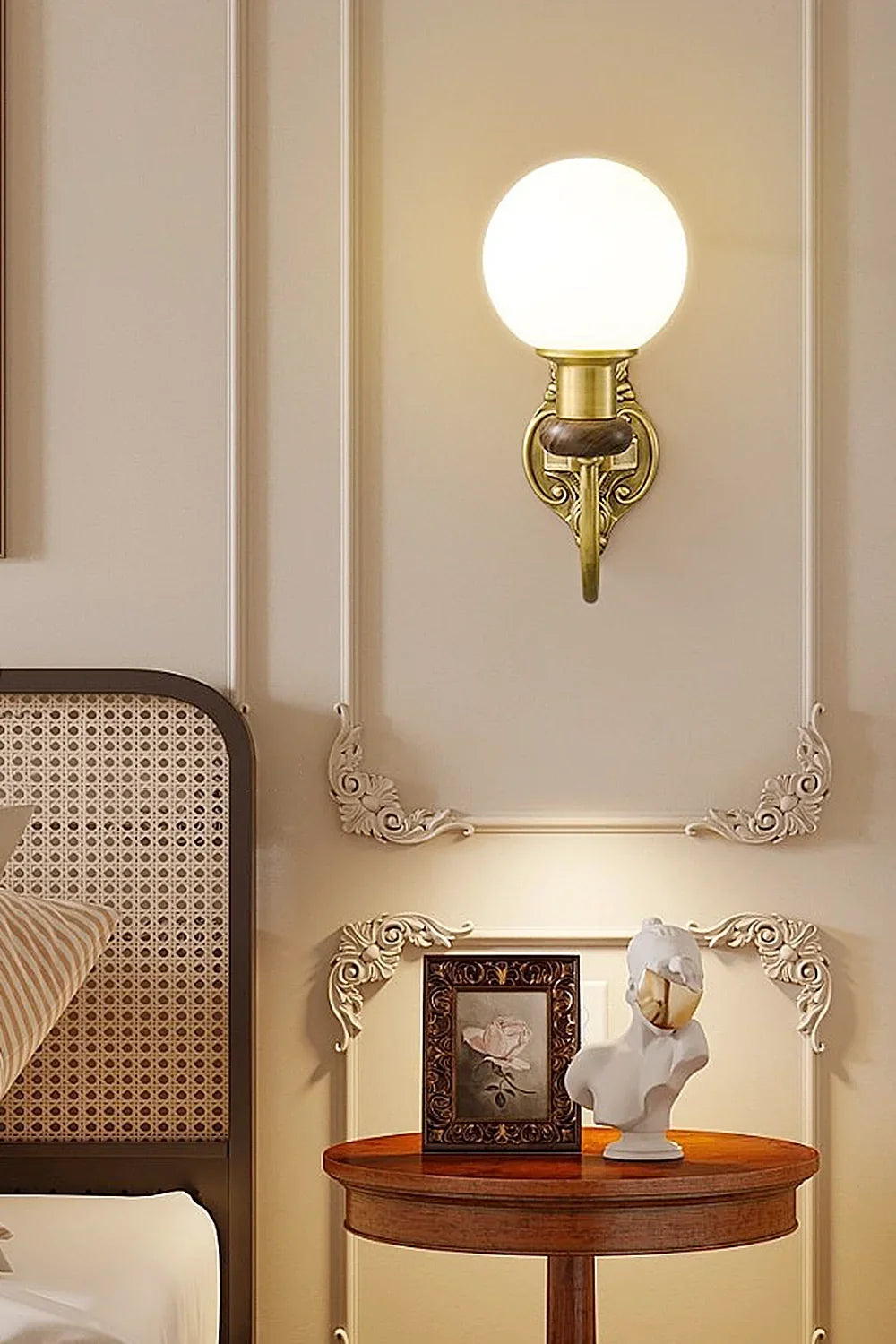 Retro Brass Wall Lamp - view 7 | morylighting