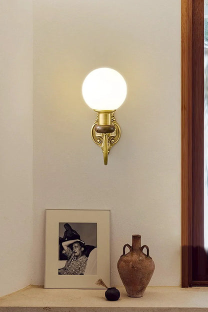 Retro Brass Wall Lamp - view 4 | morylighting
