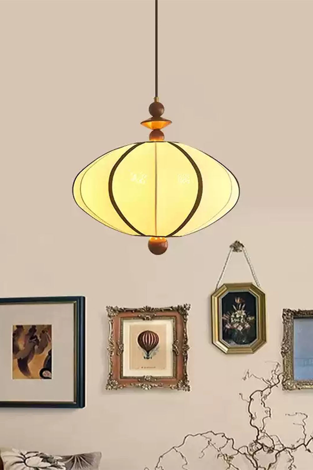Vintage Lantern Pendant Lamp - view 2 | morylighting