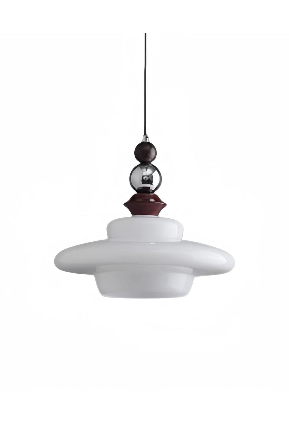 Retro UFO Glass Pendant Lamp - view 26 | morylighting