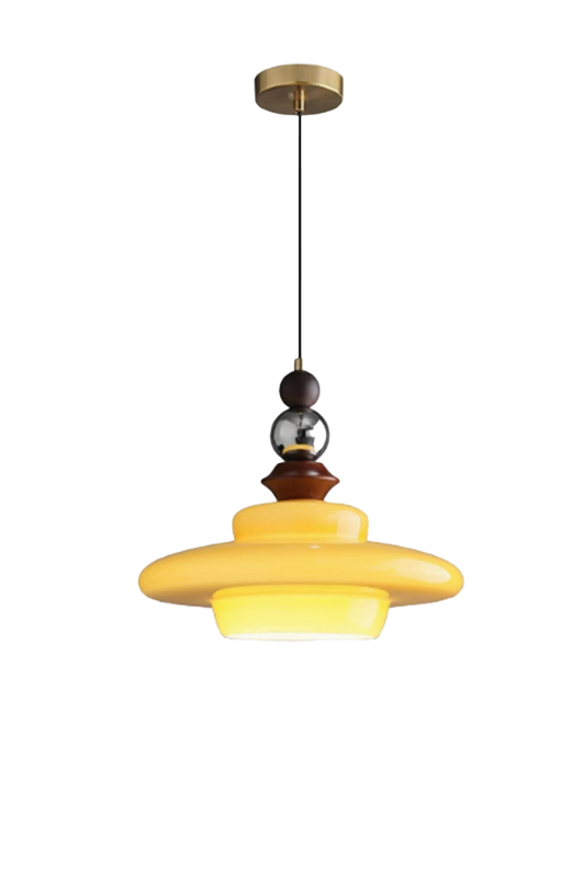 Retro UFO Glass Pendant Lamp | morylighting