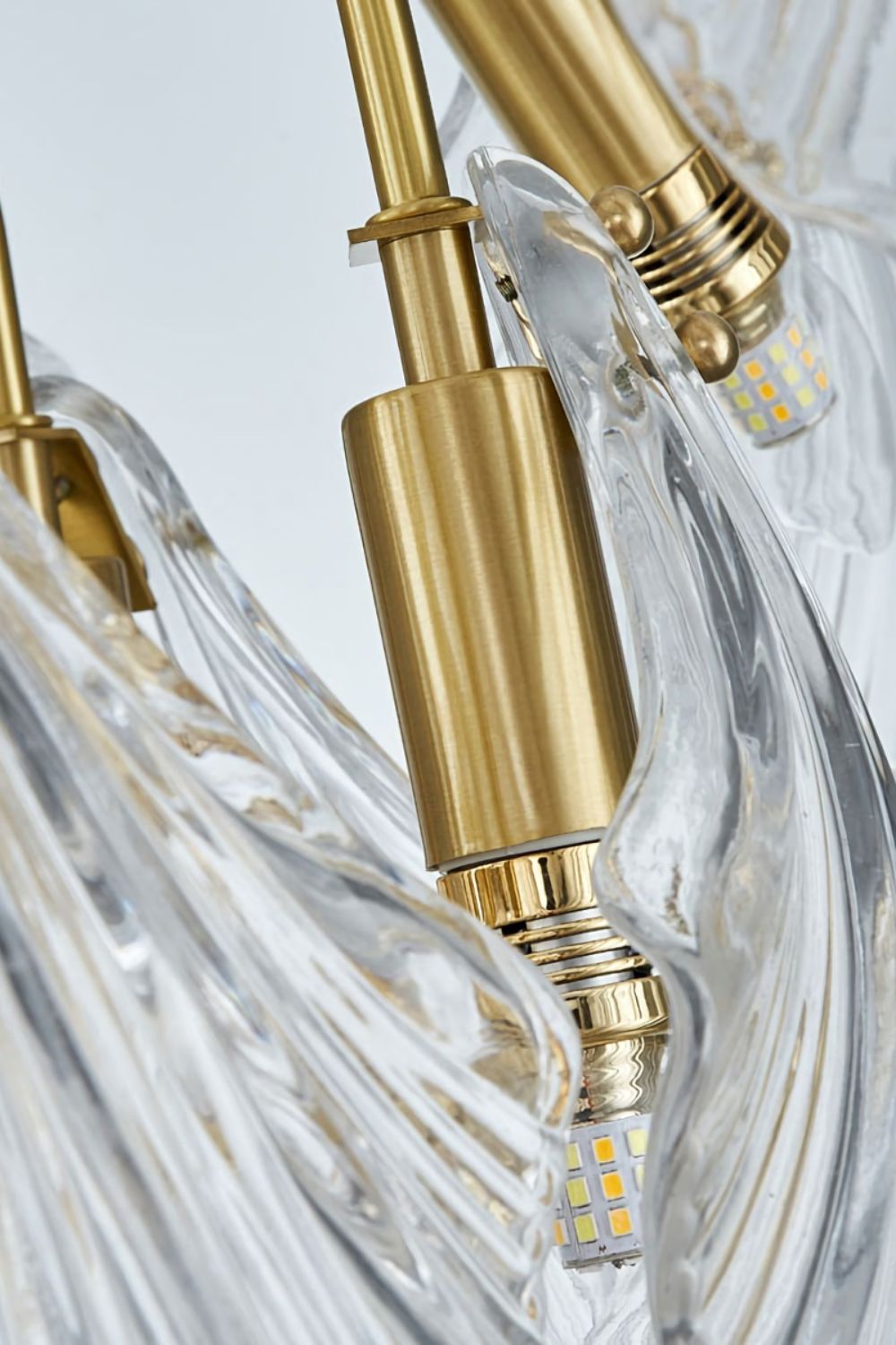 Ribbed Shell Chandelier - morylighting